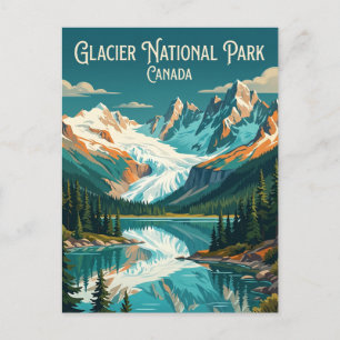 Glacier-Nationalpark Kanada Postkarte