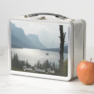 Glacier Nationalpark Landschaft Metall Brotdose