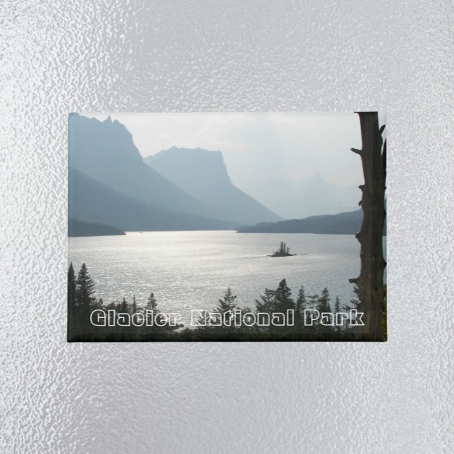 Glacier Nationalpark Landschaftliche Landschaft Magnet (In Situ Fridge)