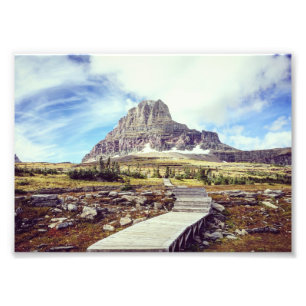 Glacier Nationalpark - Logan-Durchlauf Fotodruck