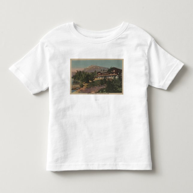 Glacier Nationalpark, M.Ü. - See McDonald Kleinkind T-shirt (Vorderseite)