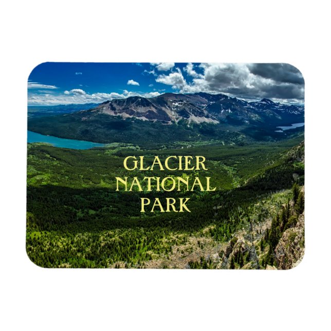 Glacier Nationalpark Magnet (Horizontal)