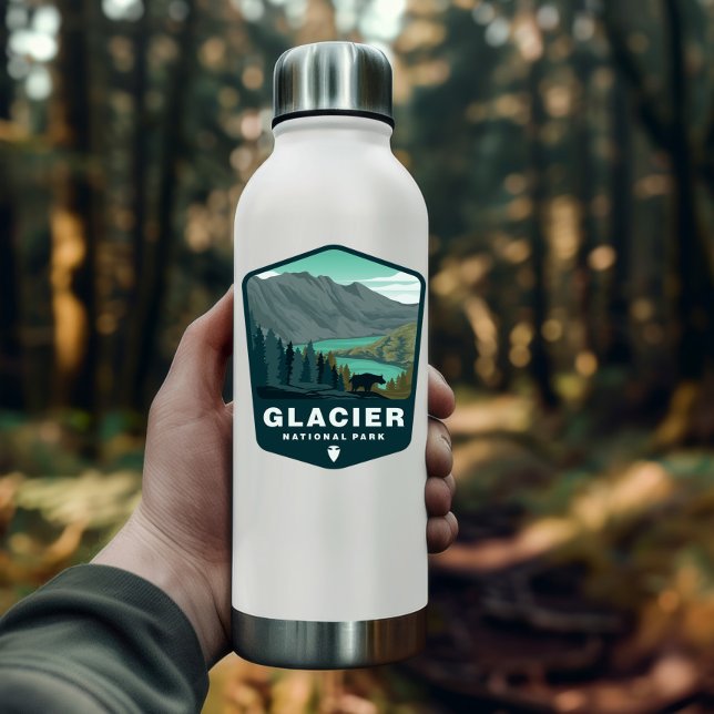 Glacier Nationalpark Montana | Die Aufkleber (Glacier National Park Sticker)