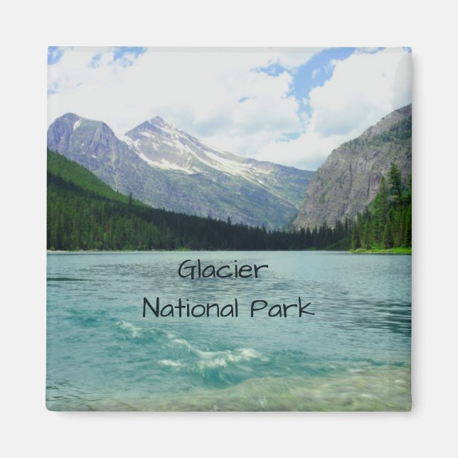 Glacier Nationalpark Montana Magnet (Vorne)