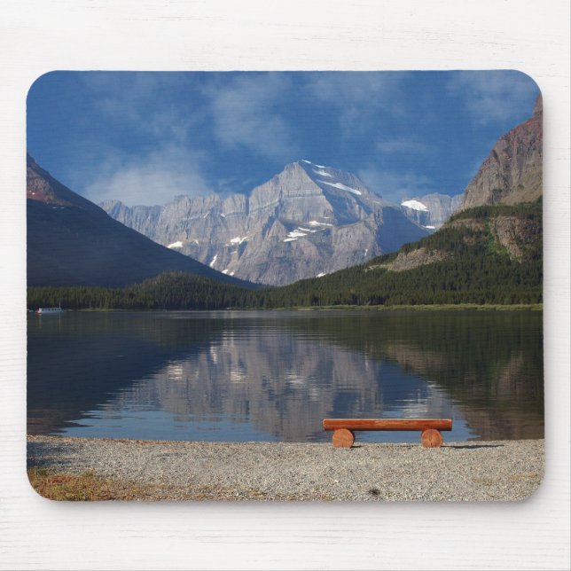Glacier Nationalpark mousepad (Vorne)