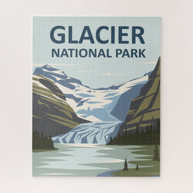 Glacier Nationalpark Reisen (Vertikal)