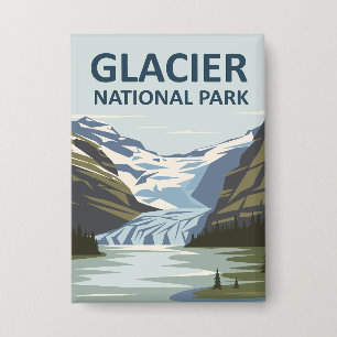 Glacier Nationalpark Reisen Button