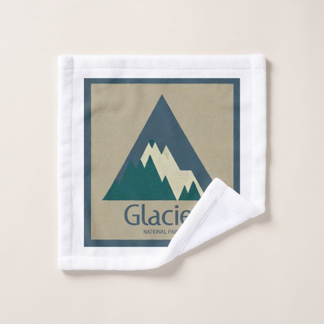 Glacier Nationalpark Rustikal Waschlappen (Waschlappen)