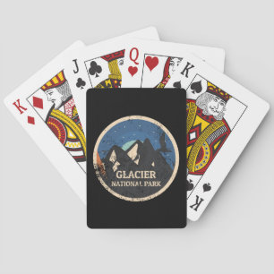Glacier-Nationalpark Spielkarten