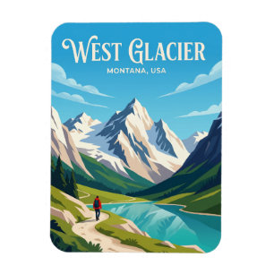Glacier-Nationalpark USA Magnet