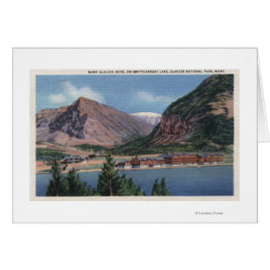 Glacier Nationalpark, viel M.Ü. - Gletscher-Hotel