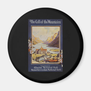 Glacier-Nationalpark Waterton Lakes Magnet