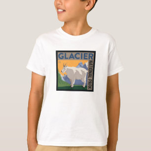 Glacier-Nationalpark   Ziege T-Shirt
