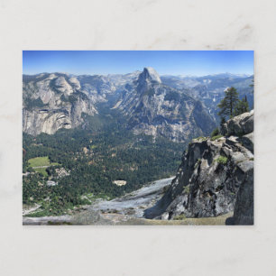 Glacier Point Panorama - Yosemite Valley Postkarte