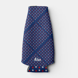 Glacière bleu/blanc étoile