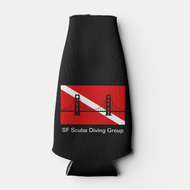 GLACIÈRE bouteille du groupe de plongée SF Scuba (Devant)