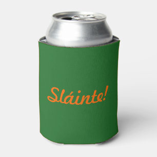 Glacière de bière verte de Sláinte Jour de la Sain