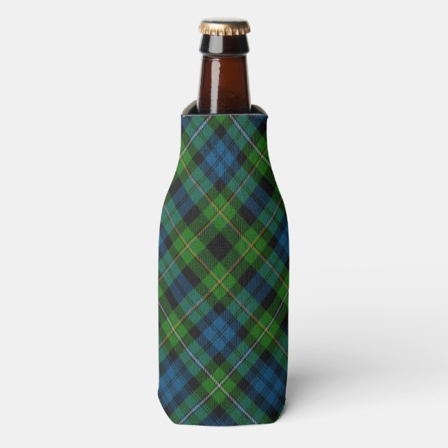 Glacière de bouteille Campbell Tartan (Bottle Devant)