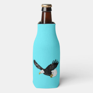 Glacière de bouteille d'aigle américain
