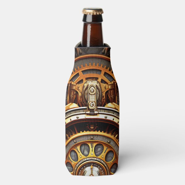 Glacière de bouteille d'art Steampunk (Bottle Devant)