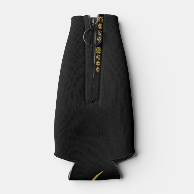 Glacière de bouteille de basse en or (Dos)