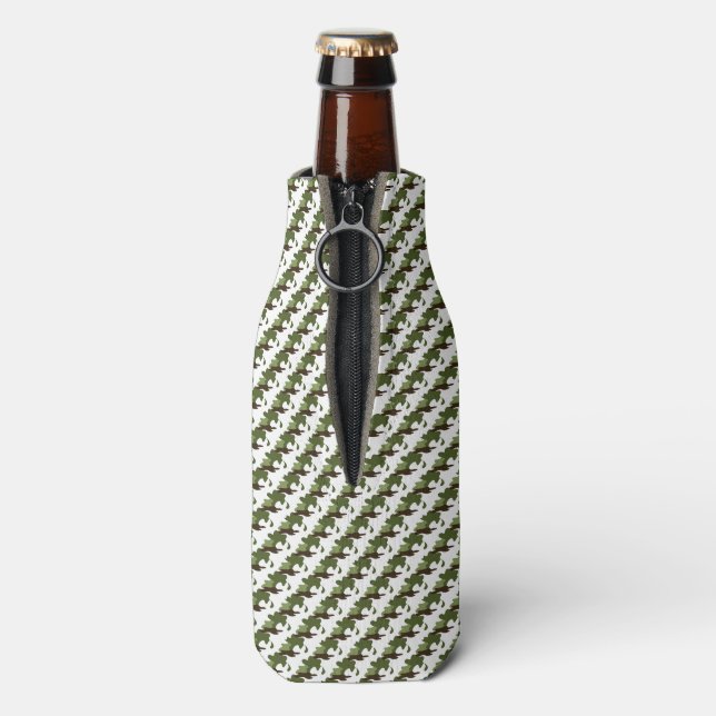 Glacière de bouteille de Camo Vert (Bouteille Dos)