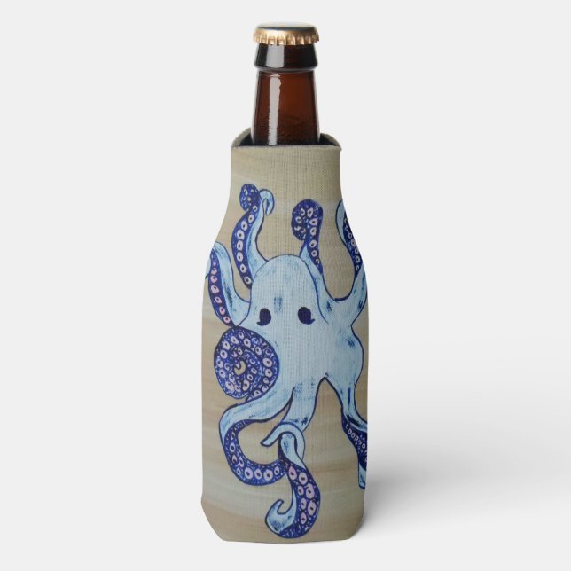 Glacière de bouteille d'octopus (Bottle Devant)