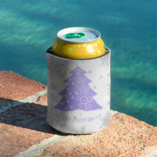 Glacière de l'arbre de Noël Festif de lavande