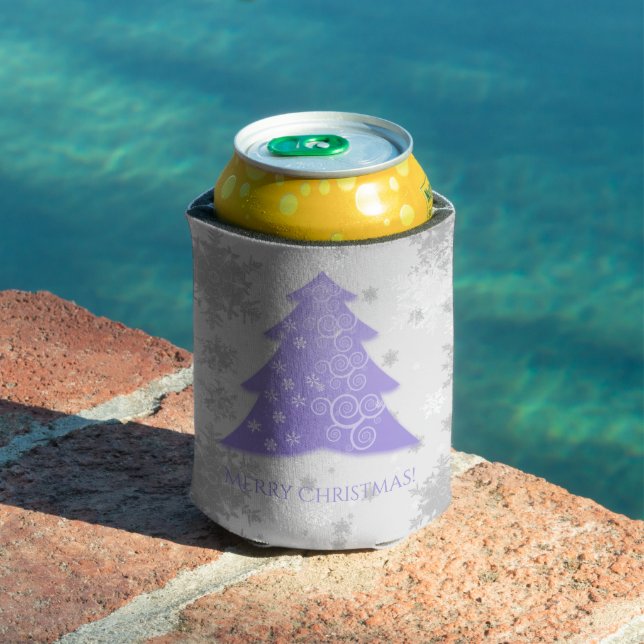 Glacière de l'arbre de Noël Festif de lavande (Piscine in situ)