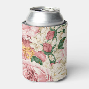 Glacière floral de boîte d'aquarelle de pivoines