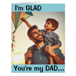 Glad, du bist mein Vater anpassbar