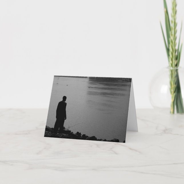 Glad you are here Note Card Karte (Vorderseite)