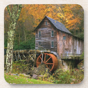 Glade Creek Grist Mill Getränkeuntersetzer