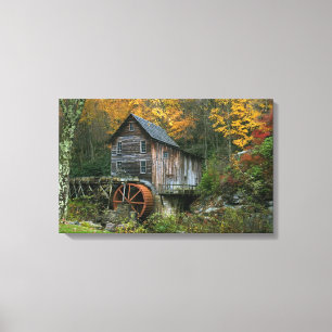 Glade Creek Grist Mill Leinwanddruck