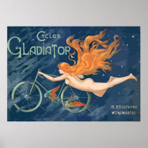 Gladiator Cycles Poster