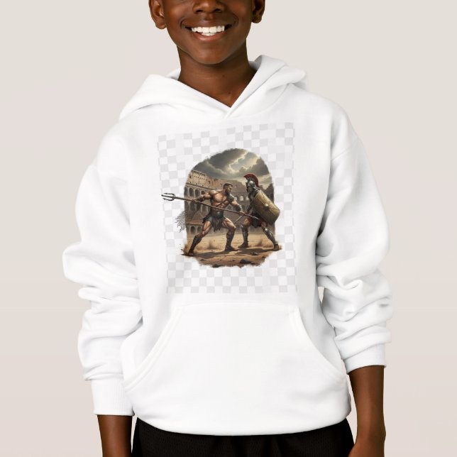 Gladiator Duel – Roman Arena Legacy   Hoodie (Vorderseite)