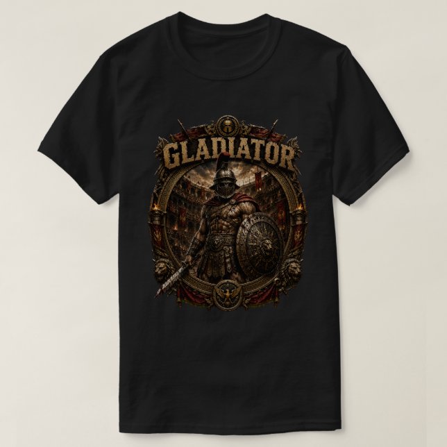 Gladiator Herren Grafik T-Shirt (Design vorne)