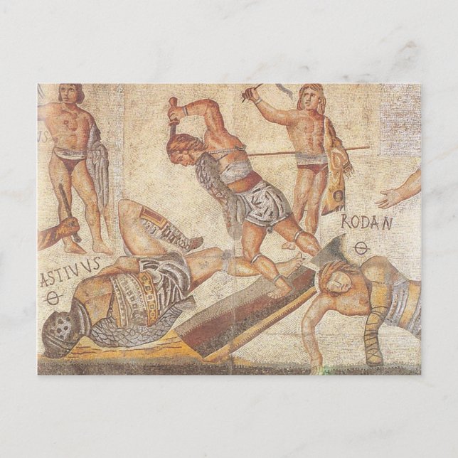 Gladiators Postkarte (Vorderseite)