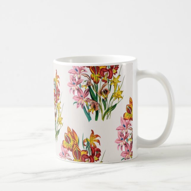 Gladiolen Tasse (Rechts)