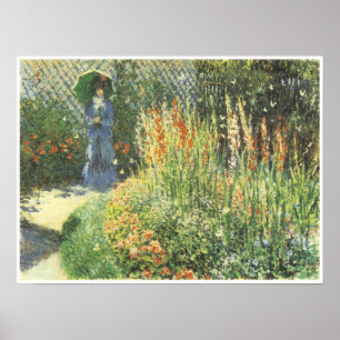 Gladioli, 1876, Claude Monet Poster
