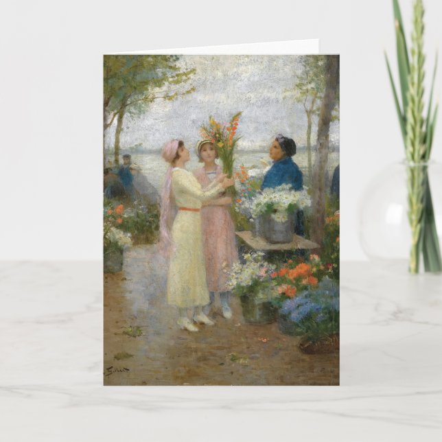 Gladiolus | Victor Gabriel Gilbert Karte (Vorderseite)