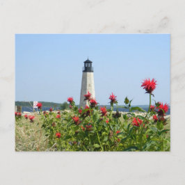 Gladstone, Michigan-Leuchtturm Postkarte