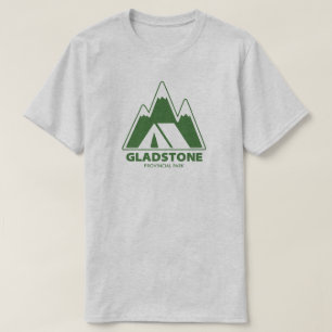 Gladstone Provincial Park Berge Camping T-Shirt