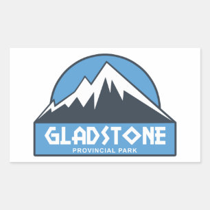 Gladstone Provinzpark Rechteckiger Aufkleber