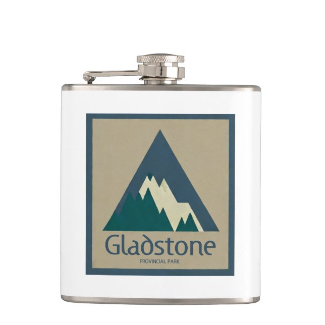 Gladstone Provinzpark Rustic Flachmann (Vorderseite)
