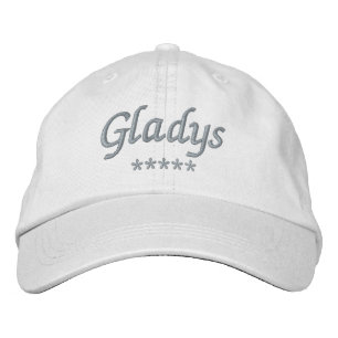 Gladys Name Bestickte Baseballkappe