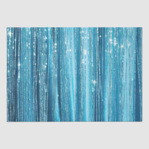 Glam Aqua Sparkle Seidenpapier
