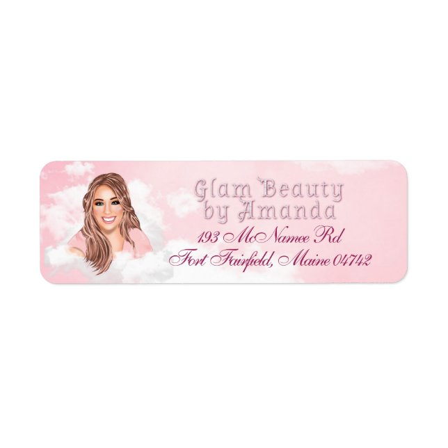 Glam Beauty Return Labels (Vorne)