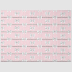 Glam Blush Pink Tiffany Pearls Thema 30. Geburtsta Seidenpapier