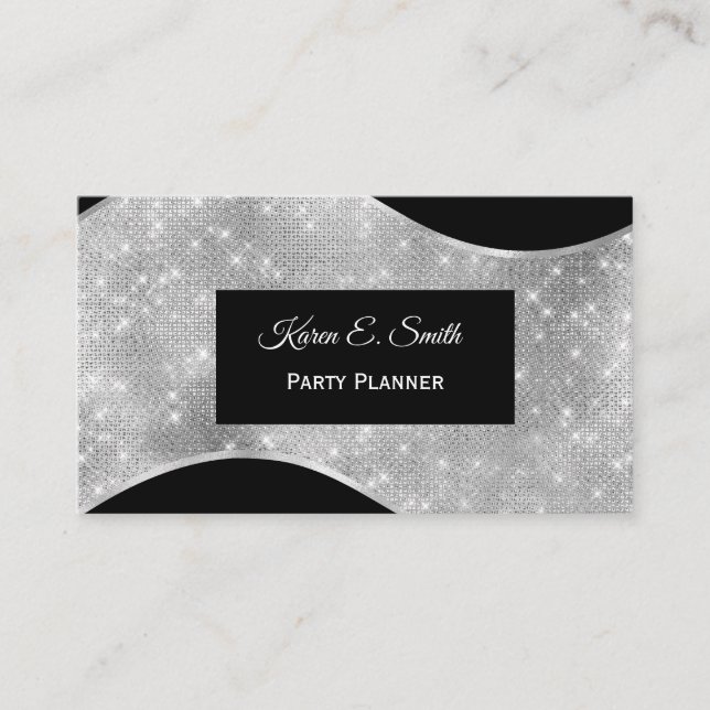 Glam Business Card Visitenkarte (Vorderseite)